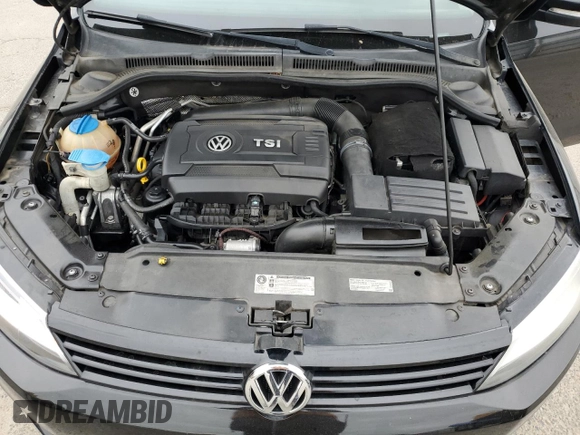 2014 Volkswagen Jetta SE with VIN 3VWD17AJ2EM381057, listed as a Copart auction lot 54267475 with 187,770 mi miles and Salvage title. Bid and sale history available at DreamBid. Image 11.