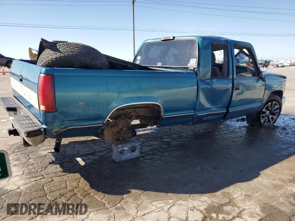 1997 Chevrolet Silverado 1500 with VIN 1GCEK19R9VE128903, listed as a Copart auction lot 49044265 with Not Provided miles and Non Repairable. Bid and sale history available at DreamBid. Image 3.