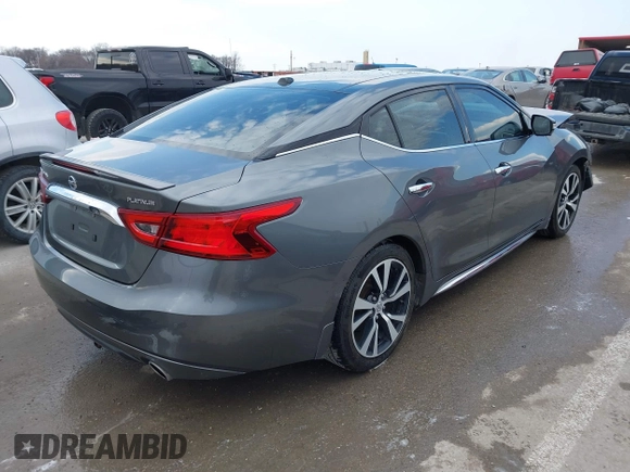 2016 Nissan Maxima SV with VIN 1N4AA6AP7GC904538, listed as a IAAI auction lot 41689785 with 80,182 mi miles and . Bid and sale history available at DreamBid. Image 4.