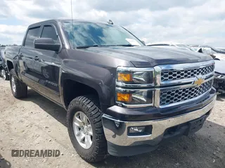 2015 Chevrolet Silverado 1500 LT with VIN 3GCUKREC3FG356496, listed as a IAAI auction lot 41986510 with 191,397 mi miles. Bid and sale history available at carsss.com. Image 1.
