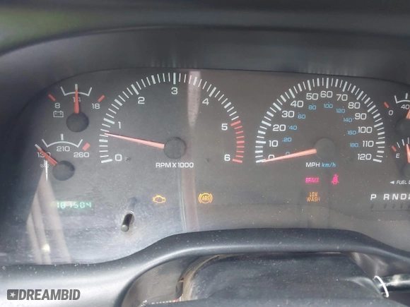 2001 Dodge Ram 1500 with VIN 1B7HF13Y21J574877, listed as a IAAI auction lot 41568293 with 181,504 mi miles. Bid and sale history available at carsss.com. Image 7.