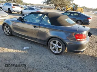 2013 BMW 1 Series 128i z VIN WBAUL7C53DVU09527, wystawiony jako Copart lot #84721024 z przebiegiem 6 986 mil mil oraz Szkoda całkowita • Salvage title. Historia ofert i sprzedaży dostępna na DreamBid. Obrazek 2.