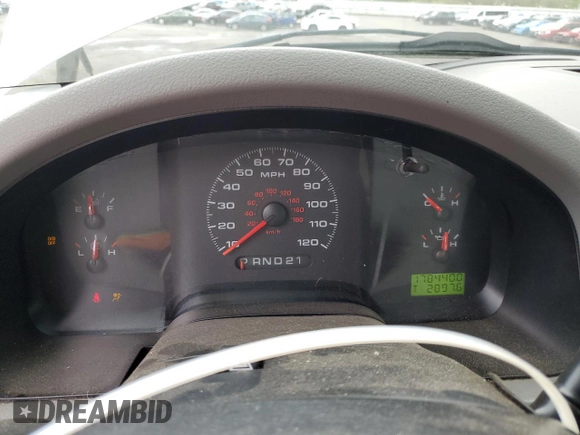 2005 Ford F-150 XL with VIN 1FTRF14W25NA51777, listed as a Copart auction lot 52041495 with 178,440 mi miles and Salvage title. Bid and sale history available at DreamBid. Image 9.