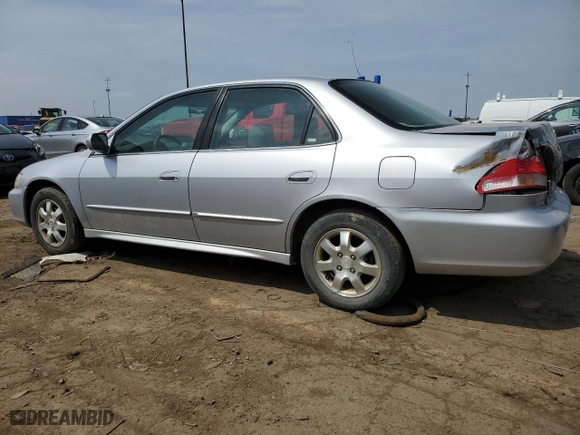 2002 Honda Accord Sdn EX with VIN 1HGCG56662A038798, listed as a Copart auction lot 53123095 with 121,794 mi miles and Salvage Title. Bid and sale history available at carsss.com. Image 2.