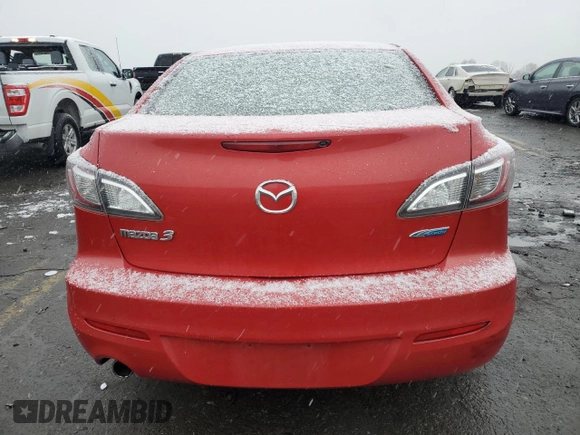 2013 Mazda 3 i Grand Touring with VIN JM1BL1WP9D1798976, listed as a Copart auction lot 86048474 with 70,410 mi miles and Salvage Title. Bid and sale history available at carsss.com. Image 6.