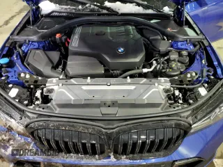 2024 BMW 3 Series 330i xDrive with VIN 3MW89FF0XR8E19086, listed as a Copart auction lot 45810865 with 12,339 mi miles and Salvage Title. Bid and sale history available at carsss.com. Image 11.