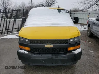 2020 Chevrolet Express Cargo Van with VIN 1GCWGAFP0L1129225, listed as a Copart auction lot 87066564 with 333,081 mi miles and Clean Title. Bid and sale history available at carsss.com. Image 5.