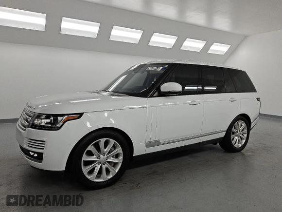 2017 Land Rover Range Rover HSE z VIN SALGS2FV6HA362419, wystawiony jako Copart lot #56659645 z przebiegiem 77 477 mil mil oraz Czysty tytuł • Clean title. Historia ofert i sprzedaży dostępna na DreamBid. Obrazek 1.