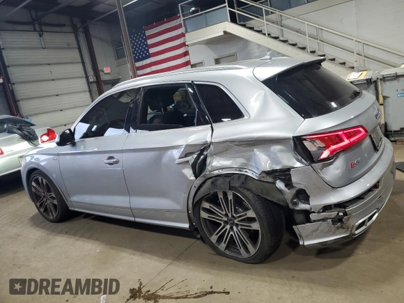 2018 Audi SQ5 Prestige with VIN WA1C4AFY2J2205145, listed as a Copart auction lot 62276795 with 125,150 mi miles and Salvage title. Bid and sale history available at DreamBid. Image 2.