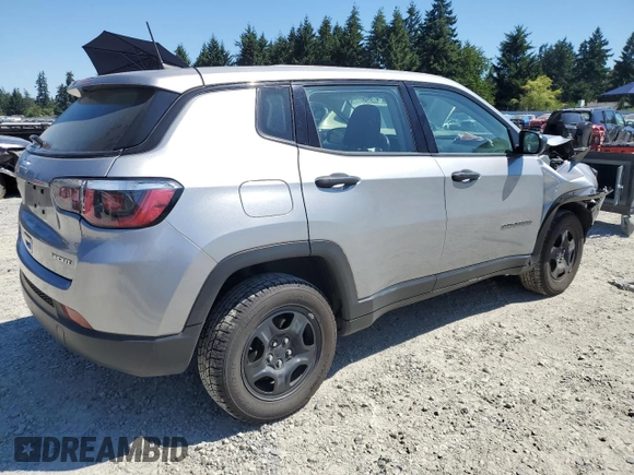2020 Jeep Compass Sport с VIN 3C4NJDAB0LT135402, выставлен на аукционе Copart как лот 64877255 с пробегом 87 907 миль миль и Списание • Salvage title. История ставок и продаж доступна на DreamBid. Изображение 3.