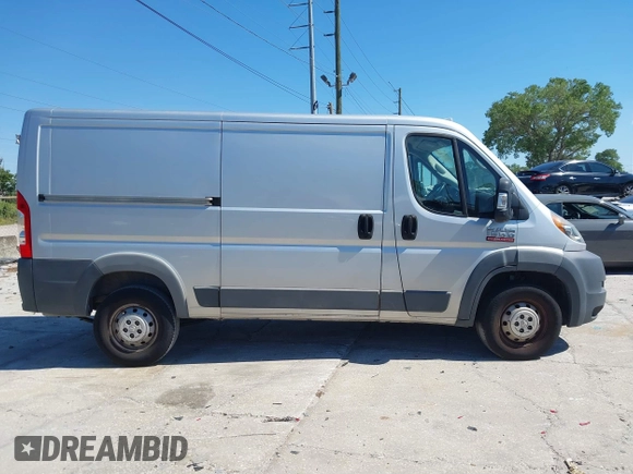 2018 Ram ProMaster Cargo with VIN 3C6TRVAG5JE131548, listed as a IAAI auction lot 41899642 with 207,746 mi miles and . Bid and sale history available at DreamBid. Image 13.
