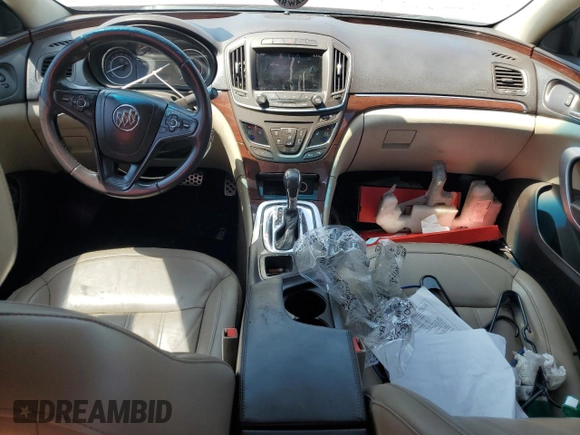 2015 Buick Regal with VIN 2G4GK5EX5F9134296, listed as a Copart auction lot 58012385 with 121,973 mi miles and Salvage title. Bid and sale history available at DreamBid. Image 8.