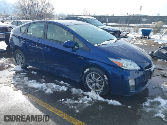 2010 Toyota Prius II with VIN JTDKN3DU1A5184264, listed as a IAAI auction lot 41728073 with 124,647 mi miles and . Bid and sale history available at DreamBid. Image 1.