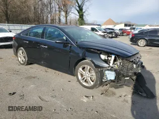 2018 Hyundai Sonata Limited with VIN 5NPE34AFXJH615165, listed as a Copart auction lot 83591704 with 84,567 mi miles and Salvage Title. Bid and sale history available at DreamBid. Image 4.