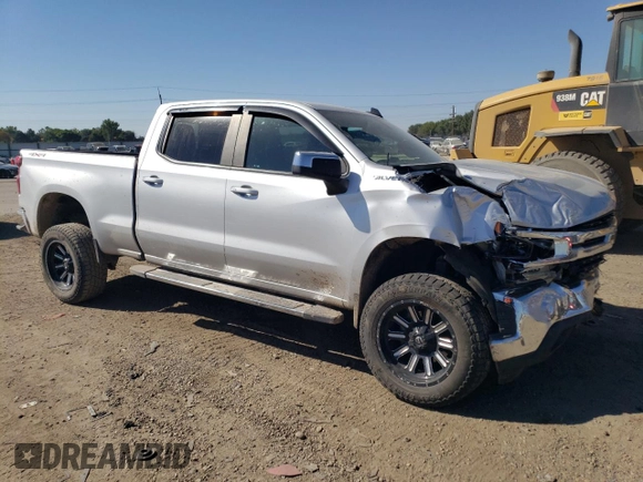 2021 Chevrolet Silverado 1500 LT with VIN 3GCUYDED9MG102749, listed as a Copart auction lot 73362344 with 53,299 mi miles and Salvage Title. Bid and sale history available at carsss.com. Image 4.
