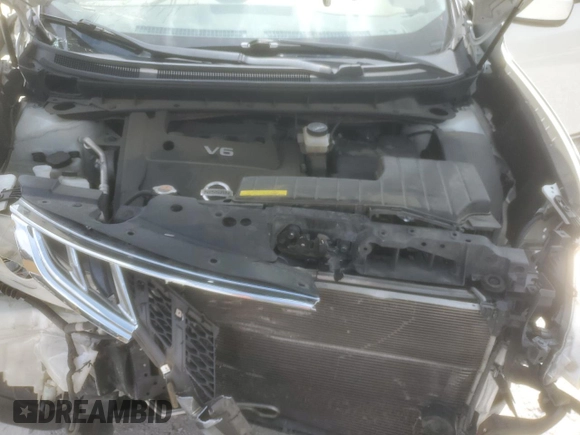 2012 Nissan Murano SL with VIN JN8AZ1MW2CW224343, listed as a Copart auction lot 53629575 with 104,626 mi miles and Salvage Title. Bid and sale history available at DreamBid. Image 14.