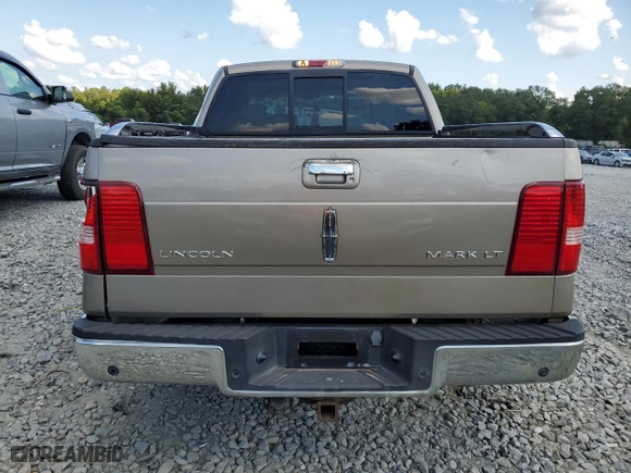 2006 Lincoln Mark LT with VIN 5LTPW16516FJ05400, listed as a Copart auction lot 68022884 with 60,349 mi miles and Salvage Title. Bid and sale history available at carsss.com. Image 6.