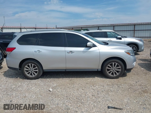 2015 Nissan Pathfinder SV with VIN 5N1AR2MN6FC607826, listed as a IAAI auction lot 42357176 with 176,280 mi miles and . Bid and sale history available at DreamBid. Image 13.