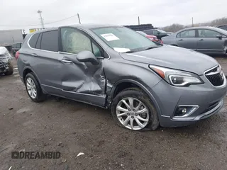 2019 Buick Envision Essence with VIN LRBFX1SA2KD006300, listed as a IAAI auction lot 42019940 with 26,187 mi miles and . Bid and sale history available at DreamBid. Image 1.