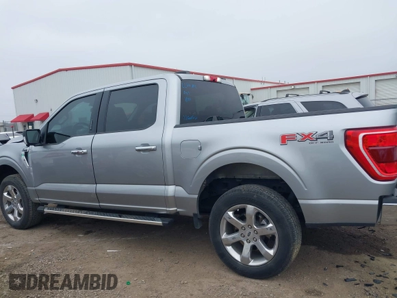 2022 Ford F-150 XL with VIN 1FTFW1E53NKD55940, listed as a IAAI auction lot 41589677 with 22,878 mi miles. Bid and sale history available at carsss.com. Image 15.