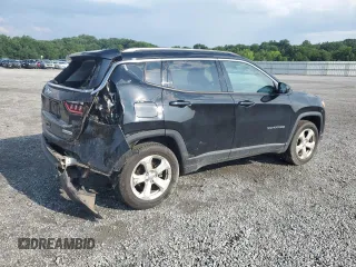 2019 Jeep Compass Latitude z VIN 3C4NJDBB5KT740982, wystawiony jako Copart lot #62478375 z przebiegiem 67 197 mil mil oraz Szkoda całkowita • Salvage title. Historia ofert i sprzedaży dostępna na DreamBid. Obrazek 3.