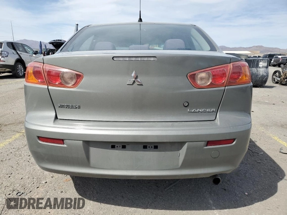 2008 Mitsubishi Lancer DE with VIN JA3AU16UX8U040419, listed as a Copart auction lot 52214375 with 134,818 mi miles and Salvage Title. Bid and sale history available at DreamBid. Image 6.