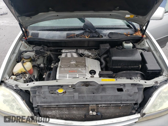 2002 Lexus RX 300 with VIN JTJGF10U320141862, listed as a Copart auction lot 77984184 with 260,379 mi miles and Salvage Title. Bid and sale history available at carsss.com. Image 12.