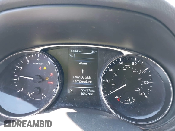 2016 Nissan Rogue SL with VIN 5N1AT2MV1GC875783, listed as a IAAI auction lot 41492279 with 95,737 mi miles and . Bid and sale history available at DreamBid. Image 7.