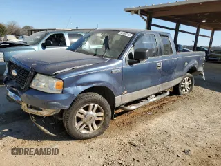 2005 Ford F-150 XLT with VIN 1FTPX14545KD24649, listed as a Copart auction lot 46359215 with 0 mi miles and Salvage Title. Bid and sale history available at carsss.com. Image 1.