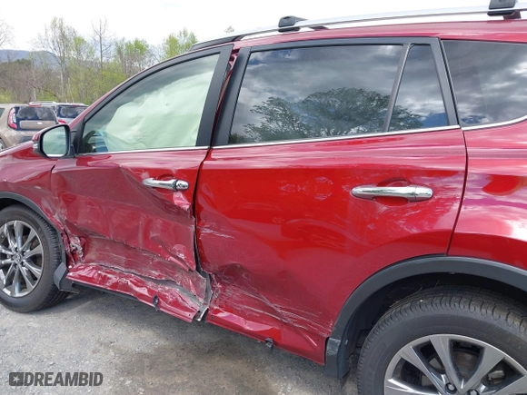 2018 Toyota RAV4 Limited with VIN JTMDFREV0JD240717, listed as a IAAI auction lot 42016016 with 37,043 mi miles. Bid and sale history available at carsss.com. Image 18.