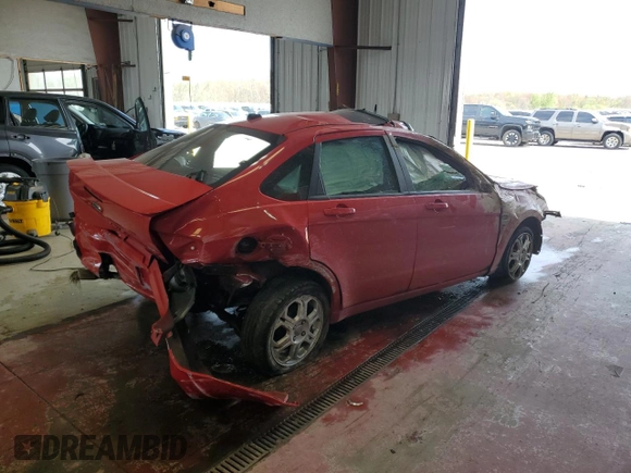 2008 Ford Focus SE with VIN 1FAHP35N88W150988, listed as a Copart auction lot 55142395 with Not Provided miles and Salvage Title. Bid and sale history available at DreamBid. Image 3.