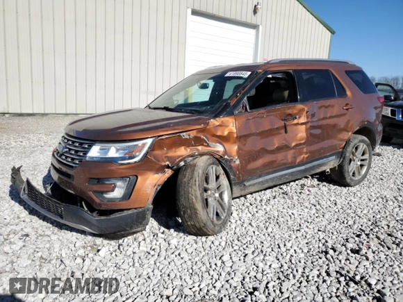 2017 Ford Explorer XLT z VIN 1FM5K8D89HGA41711, wystawiony jako Copart lot #41890845 z przebiegiem 91 492 mil mil oraz Szkoda całkowita • Salvage title. Historia ofert i sprzedaży dostępna na DreamBid. Obrazek 1.