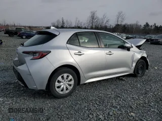 2022 Toyota Corolla Hatchback with VIN JTNK4MBE2N3157902, listed as a Copart auction lot 88367735 with 0 mi miles and Salvage Title. Bid and sale history available at carsss.com. Image 3.