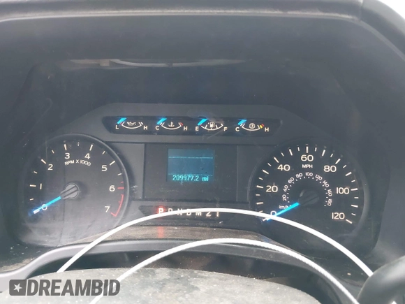 2017 Ford F-150 XL with VIN 1FTEW1CP9HFC77256, listed as a IAAI auction lot 42572775 with 209,977 mi miles and . Bid and sale history available at DreamBid. Image 7.