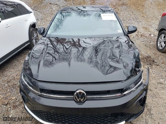 2025 Volkswagen Jetta SE with VIN 3VW7X7BU5SM012029, listed as a IAAI auction lot 41514389 with 3,497 mi miles. Bid and sale history available at carsss.com. Image 12.
