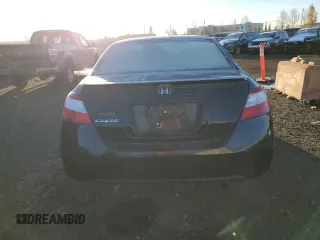 2008 Honda Civic Cpe DX with VIN 2HGFG12258H007657, listed as a Copart auction lot 76782534 with 181,987 mi miles and Salvage Title. Bid and sale history available at carsss.com. Image 6.