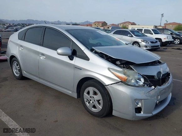 2010 Toyota Prius II with VIN JTDKN3DU2A1093768, listed as a IAAI auction lot 41926220 with 312,430 mi miles. Bid and sale history available at carsss.com. Image 1.