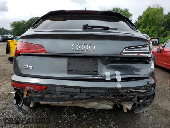 2022 Audi Q5 Sportback S line Premium Plus with VIN WA15AAFY2N2003008, listed as a Copart auction lot 64431705 with 98,944 mi miles and Clean title. Bid and sale history available at DreamBid. Image 6.