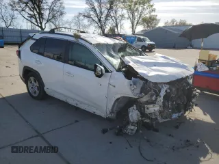 2021 Toyota RAV4 Hybrid LE with VIN 4T3M6RFV3MU006495, listed as a Copart auction lot 49786125 with 36,772 mi miles and Salvage Title. Bid and sale history available at carsss.com. Image 4.
