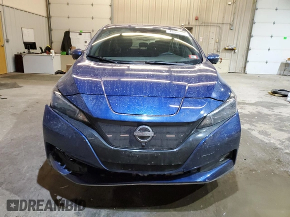 2023 Nissan LEAF SV Plus with VIN 1N4CZ1CV1PC556011, listed as a Copart auction lot 43419485 with 15,173 mi miles and Salvage Title. Bid and sale history available at DreamBid. Image 5.