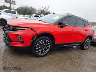 2024 Chevrolet Blazer RS with VIN 3GNKBERSXRS125413, listed as a IAAI auction lot 41448149 with 55,056 mi miles. Bid and sale history available at carsss.com. Image 14.
