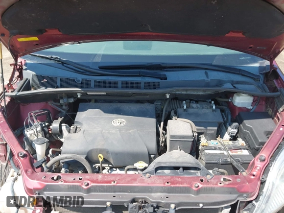 2012 Toyota Sienna with VIN 5TDZK3DC2CS193258, listed as a IAAI auction lot 42550843 with 158,761 mi miles and . Bid and sale history available at DreamBid. Image 10.