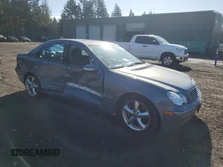 2004 Mercedes-Benz C 230 Kompressor with VIN WDBRF40J04F508198, listed as a Copart auction lot 46546825 with 72,238 mi miles and Salvage Title. Bid and sale history available at DreamBid. Image 4.