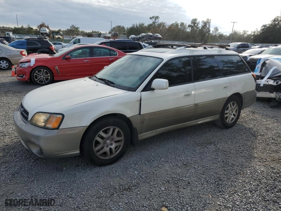 2003 Subaru Legacy Wagon Outback Ltd with VIN 4S3BH686937637414, listed as a Copart auction lot 68078434 with 179,879 mi miles and Salvage Title. Bid and sale history available at carsss.com. Image 1.