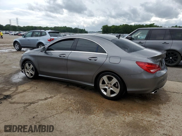 2015 Mercedes-Benz CLA 250 with VIN WDDSJ4EB4FN178728, listed as a Copart auction lot 54187875 with 132,559 mi miles and Clean Title. Bid and sale history available at DreamBid. Image 2.