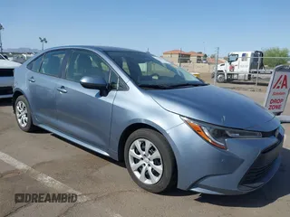 2023 Toyota Corolla LE with VIN JTDB4MEE1P3003586, listed as a IAAI auction lot 41944898 with 49,236 mi miles and . Bid and sale history available at DreamBid. Image 1.