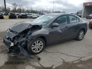 2012 Mazda 3 i Touring with VIN JM1BL1V8XC1661473, listed as a Copart auction lot 53892845 with 116,049 mi miles and Salvage Title. Bid and sale history available at DreamBid. Image 1.