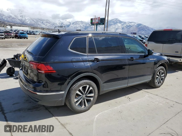 2022 Volkswagen Tiguan S with VIN 3VV0B7AXXNM045175, listed as a Copart auction lot 51555585 with 57,657 mi miles and Salvage title. Bid and sale history available at DreamBid. Image 3.