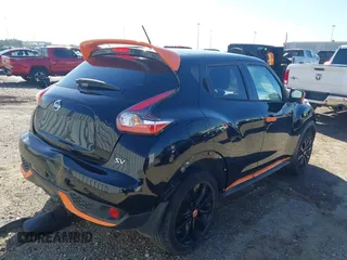 2015 Nissan Juke S with VIN JN8AF5MR0FT507629, listed as a IAAI auction lot 41803866 with 80,207 mi miles. Bid and sale history available at carsss.com. Image 4.