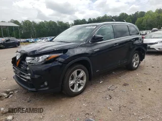 2017 Toyota Highlander Hybrid Limited with VIN 5TDDGRFH5HS027153, listed as a Copart auction lot 56794505 with 109,254 mi miles and Salvage title. Bid and sale history available at DreamBid. Image 1.